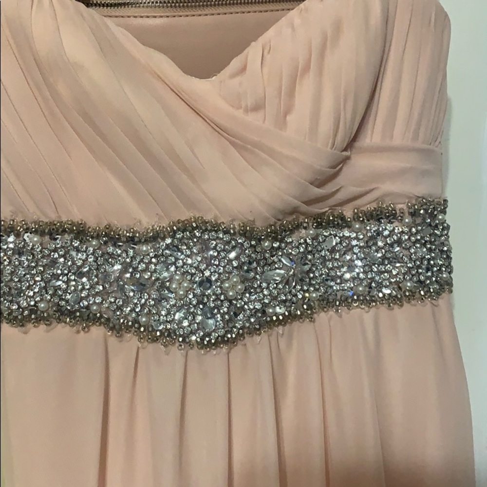 baby pink prom dress